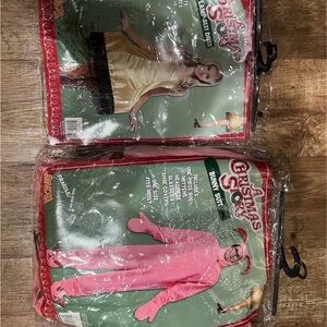 A Christmas Story Bunny Suit & Leg Lamp Costume